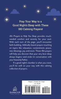 Back cover_180 Prayers to Help You Sleep