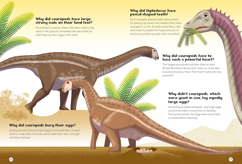 Sample content 4_200 Q&As About Dinosaurs