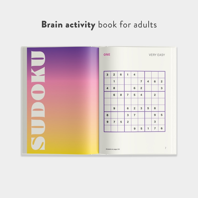 Sample content_200 Stress-Relieving Sudoku Puzzles to Sharpen Your Mind