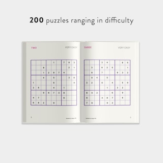 Sample content 5_200 Stress-Relieving Sudoku Puzzles to Sharpen Your Mind