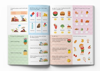 Aper&ccedil;u du contenu 2_201 Amazing Activity Book - Fun Activities and Puzzles For Children: Spot The Difference, Logical Reasoning, Patterns & Tracing
