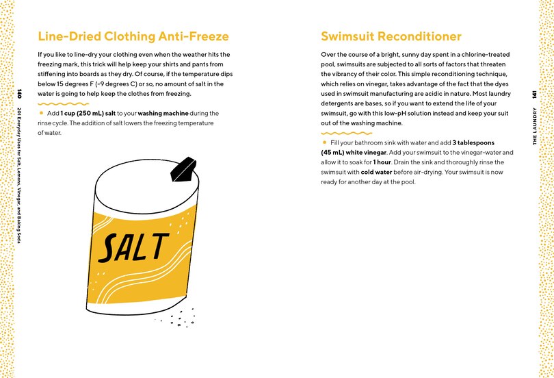 Aperçu du contenu 2_201 Everyday Uses For Salt, Lemons, Vinegar, And Baking Soda