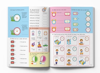 Aper&ccedil;u du contenu_201 Maths Activity Book - Fun Activities and Math Exercises For Children: Knowing Numbers, Addition-Subtraction, Fractions, BODMAS
