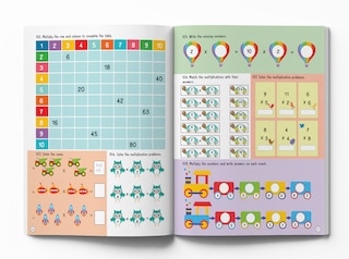 Aper&ccedil;u du contenu 2_201 Maths Activity Book - Fun Activities and Math Exercises For Children: Knowing Numbers, Addition-Subtraction, Fractions, BODMAS