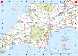 Sample content_2020 Collins Handy Road Atlas Britain And Ireland