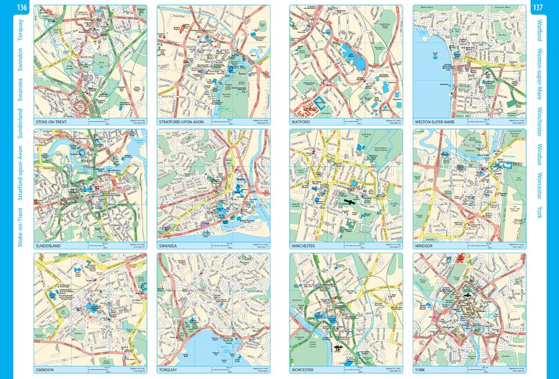 Sample content 3_2025 Collins Big Road Atlas Britain and Northern Ireland