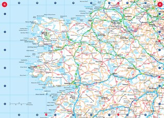 Aperçu du contenu 2_2025 Collins Handy Road Atlas Britain and Ireland