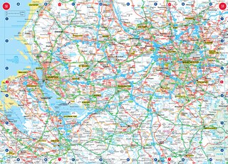 Aperçu du contenu 3_2025 Collins Handy Road Atlas Britain and Ireland