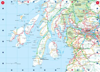 Aperçu du contenu 4_2025 Collins Handy Road Atlas Britain and Ireland