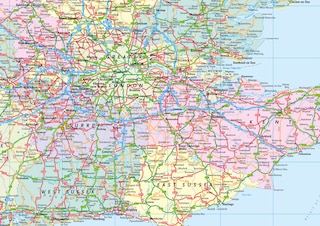 Sample content_2025 Collins Road Map of Britain