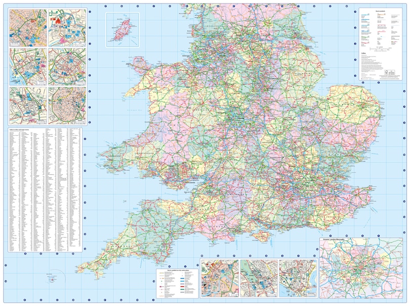 Sample content 3_2025 Collins Road Map of Britain