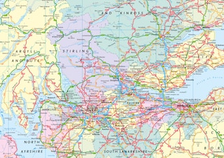 Sample content 4_2025 Collins Road Map of Britain