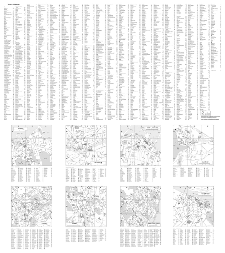 Sample content 3_2025 Collins Road Map of Ireland