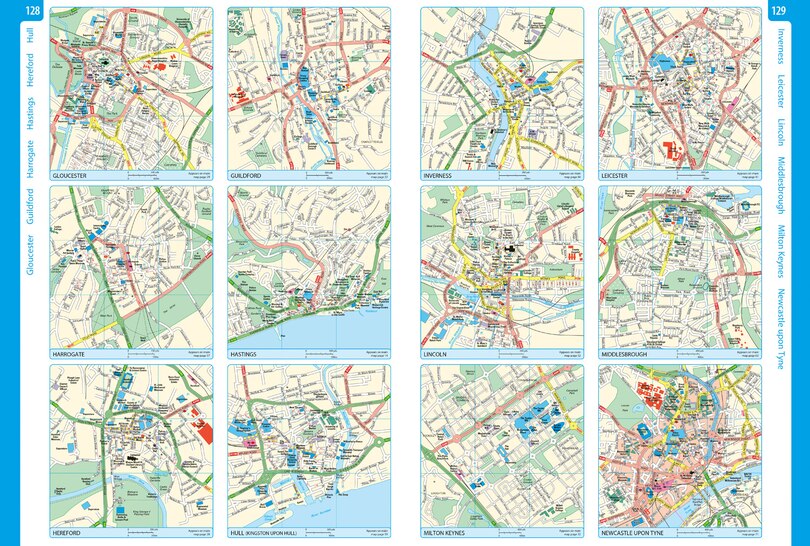 Sample content 3_2026 Collins Big Road Atlas Britain and Northern Ireland
