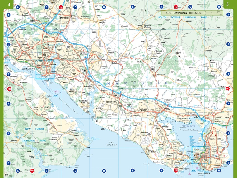 Sample content_2026 Collins Essential Road Atlas Britain and Northern Ireland