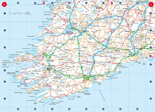 Sample content 2_2026 Collins Handy Road Atlas Britain and Ireland