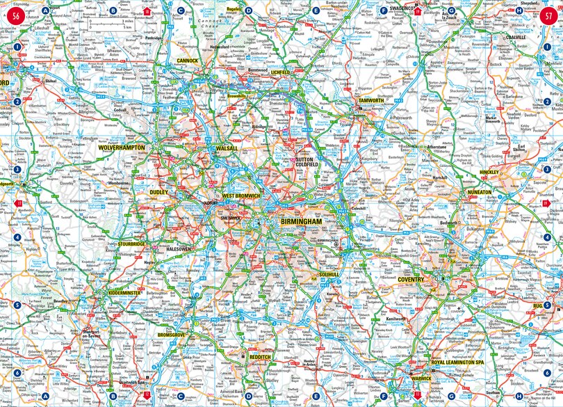 Sample content 3_2026 Collins Handy Road Atlas Britain and Ireland