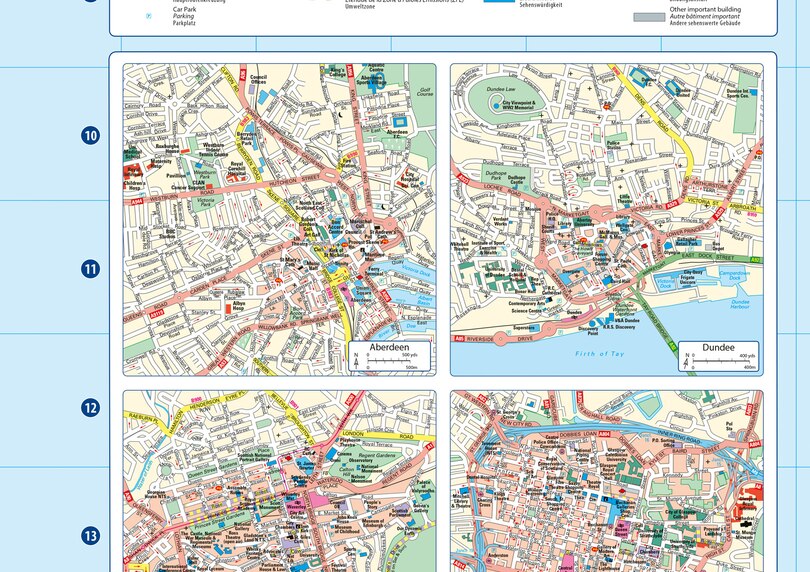 Sample content_2026 Collins Road Map of Britain: Clear and detailed folded map of Scotland (Collins Road Atlas)