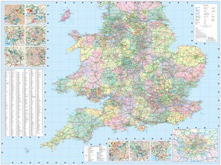 Sample content 3_2026 Collins Road Map of Britain: Clear and detailed folded map of Scotland (Collins Road Atlas)