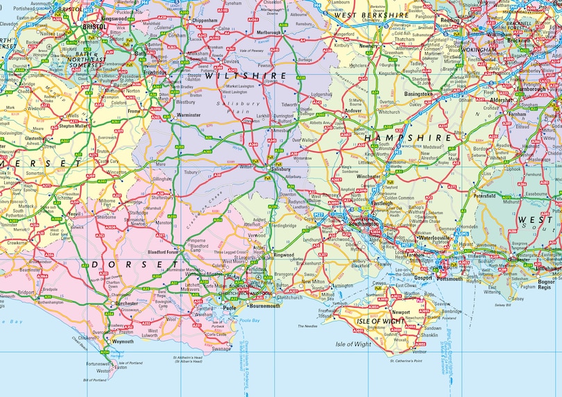 Sample content 5_2026 Collins Road Map of Britain: Clear and detailed folded map of Scotland (Collins Road Atlas)