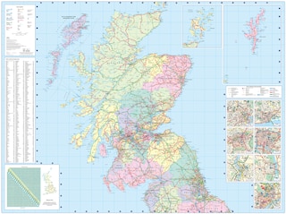 Sample content_2026 Collins Road Map of Scotland