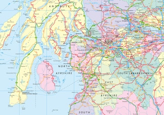 Sample content 2_2026 Collins Road Map of Scotland