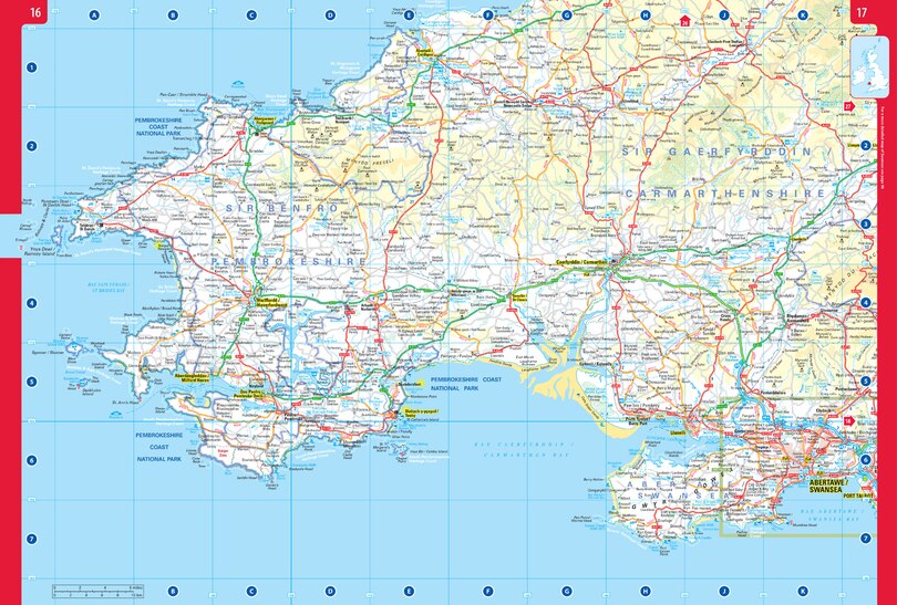 Sample content_2027 Collins Big Road Atlas Britain and Northern Ireland
