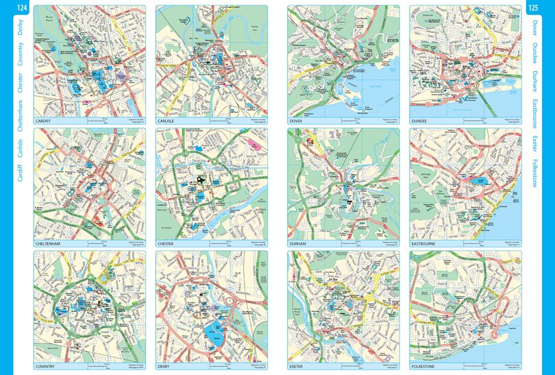 Sample content 3_2027 Collins Big Road Atlas Britain and Northern Ireland