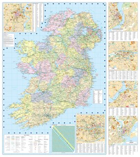 Aper&ccedil;u du contenu_2027 Collins Road Map of Ireland