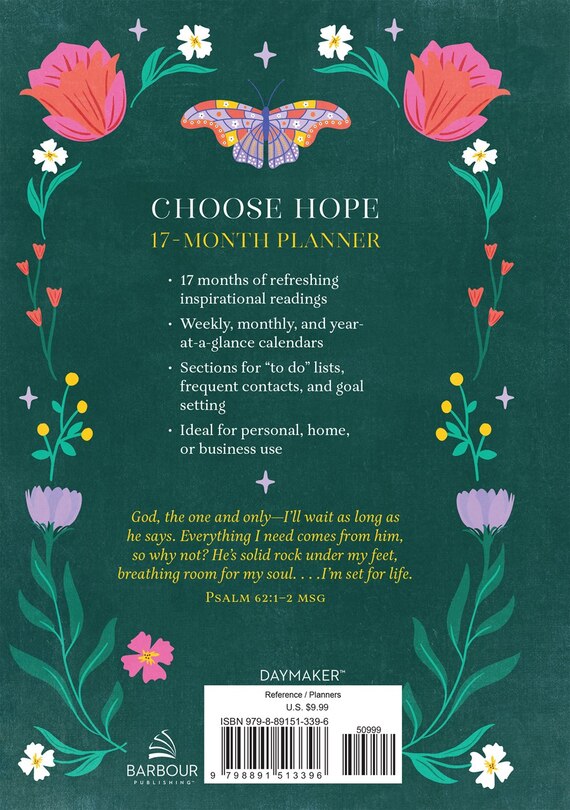 Back cover_2027 Planner Choose Hope