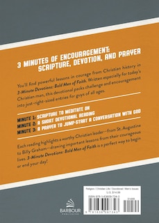 Back cover_3-Minute Devotions: Bold Men of Faith