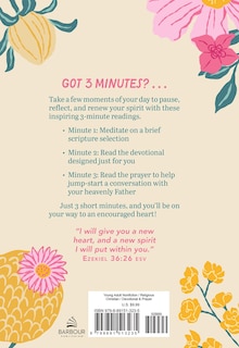 Couverture arri&egrave;re_3-Minute Devotions for Teen Girls Journal