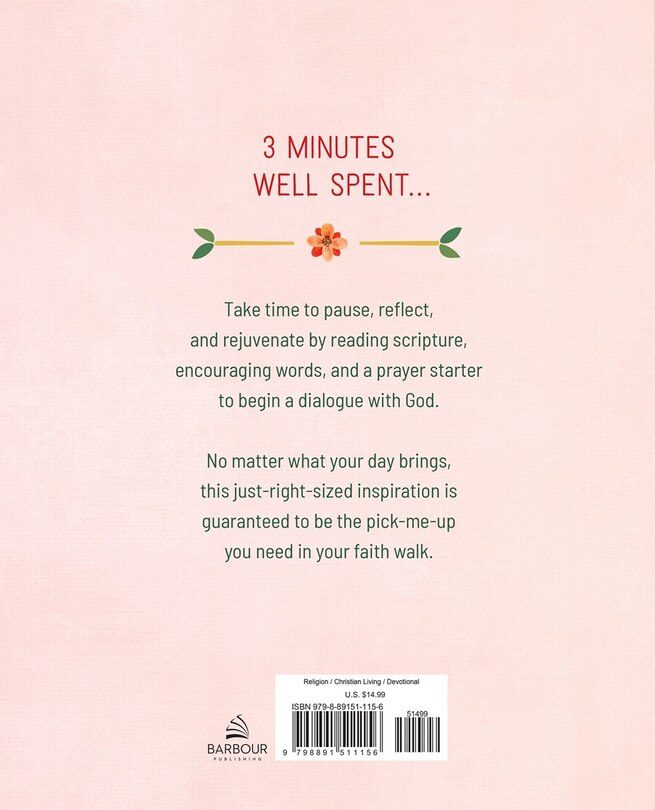 Back cover_3-Minute Devotions for Women Large Print