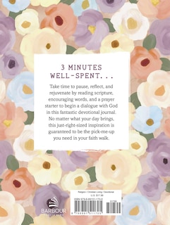 Back cover_3-Minute Devotions for Women Journal