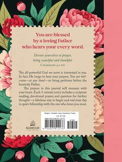 Couverture arrière_3-Minute Prayers for Women: A Journal