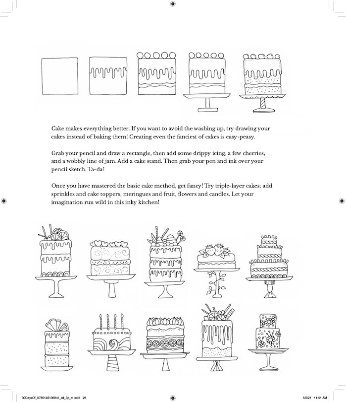 Aper&ccedil;u du contenu_30 Days Of Creativity