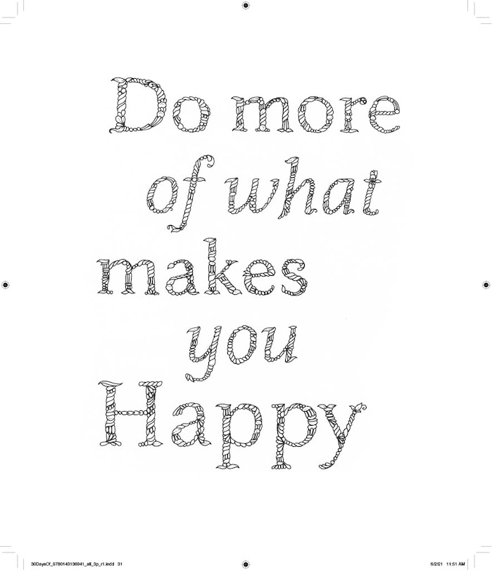 Aper&ccedil;u du contenu 2_30 Days Of Creativity