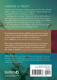 Back cover_31 Days Toward Trusting God