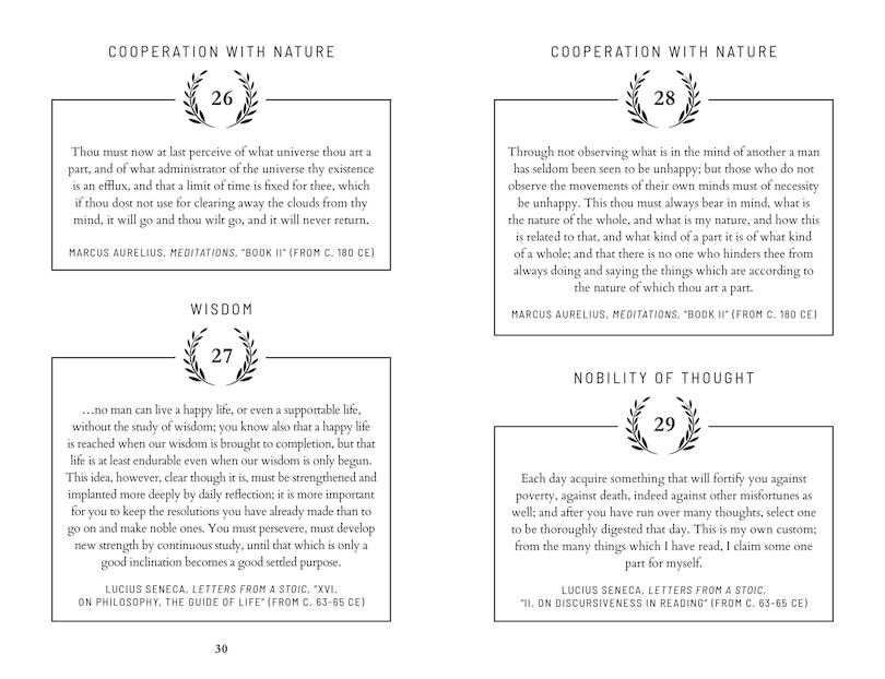 Aper&ccedil;u du contenu 4_365 Lessons from the Stoics
