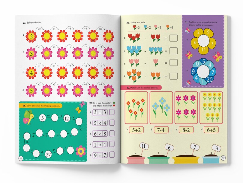 Aper&ccedil;u du contenu 2_365 Maths Activity Book&nbsp;For Kids: Age 5+