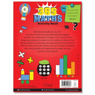 Aper&ccedil;u du contenu 5_365 Maths Activity Book&nbsp;For Kids: Age 5+