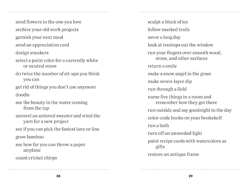 Sample content 3_5,203 Things To Do Instead Of Looking At Your Phone