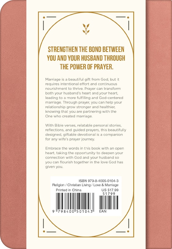 Back cover_52 Prayers for My Husband