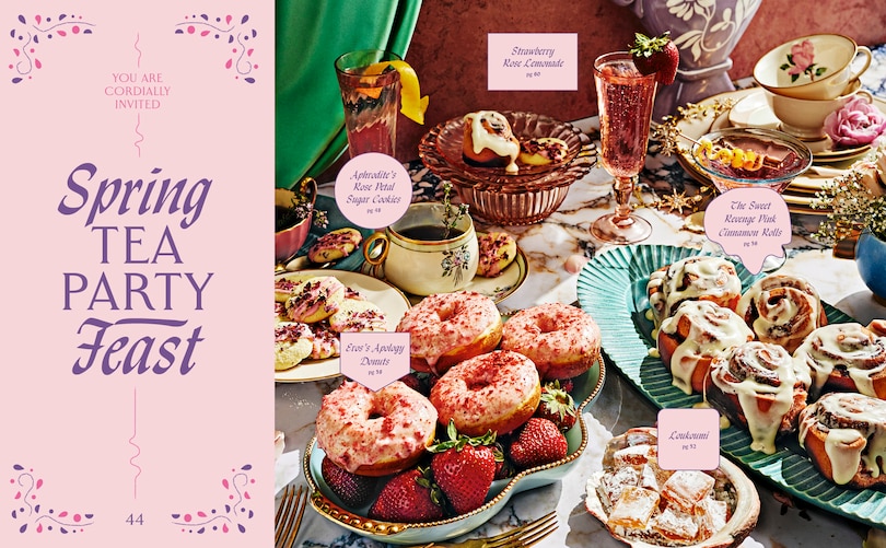 Aperçu du contenu_60 divine recipes inspired by the #1 New York Times bestselling series and WEBTOON phenomenon