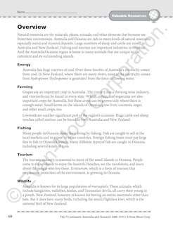 Sample content 3_The 7 Continents Australia and Oceania
