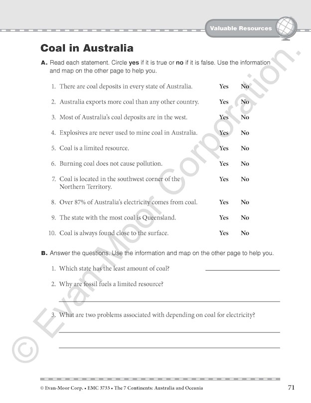 Sample content 5_The 7 Continents Australia and Oceania