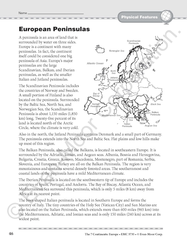 Sample content 5_The 7 Continents Europe