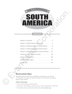 Sample content_The 7 Continents South America