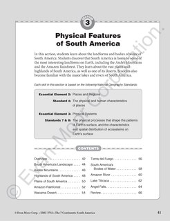 Sample content 2_The 7 Continents South America