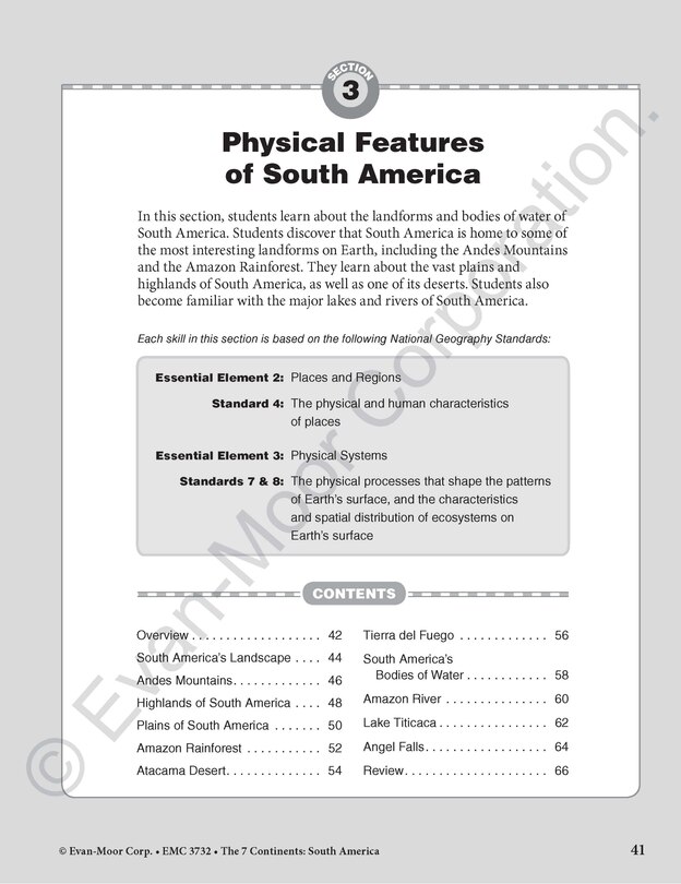 Sample content 2_The 7 Continents South America